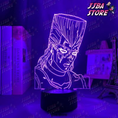 Jojo Bizarre Adventure Jean Pierre Polnareff 3D Led Light Anime For Bedroom Decor Birthday Gift