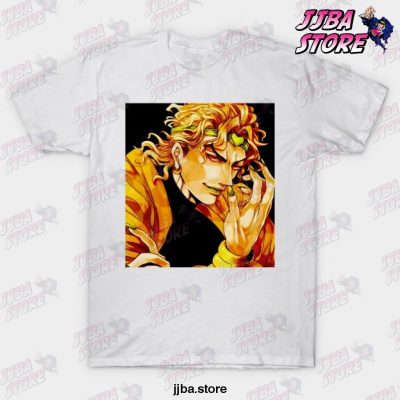 Jojos Bizarre Adventure Dio Brando T-Shirt White / S