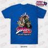 Jojos Bizarre Adventure Stardust Crusaders V1 T-Shirt Blue / S