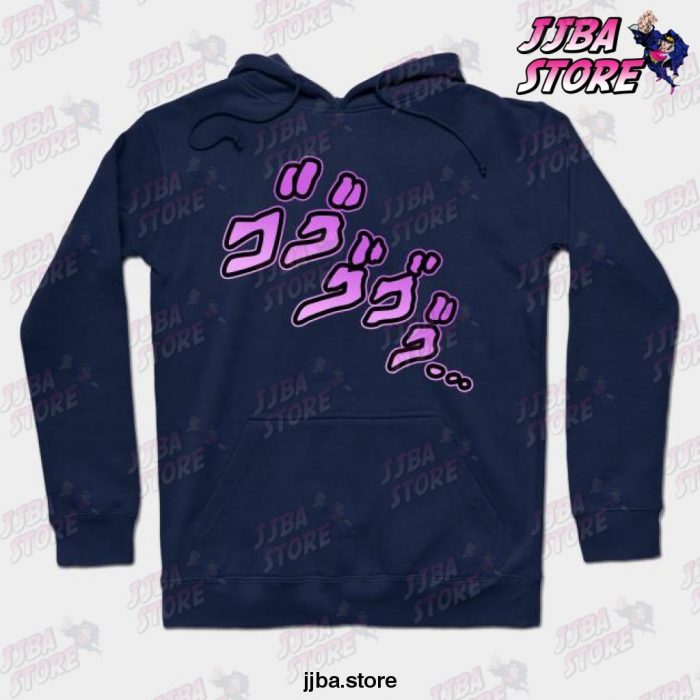 Jojos Menacing Hoodie Navy Blue / S