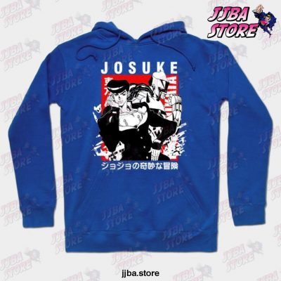 Josuke Higashikata Hoodie Blue / S