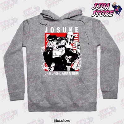 Josuke Higashikata Hoodie Gray / S