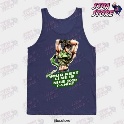 Nice Jojo Shirt Tank Top Navy Blue / S