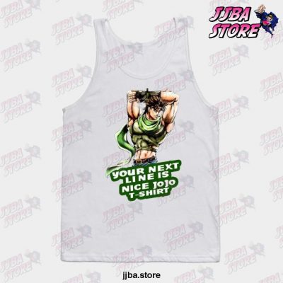 Nice Jojo Shirt Tank Top White / S