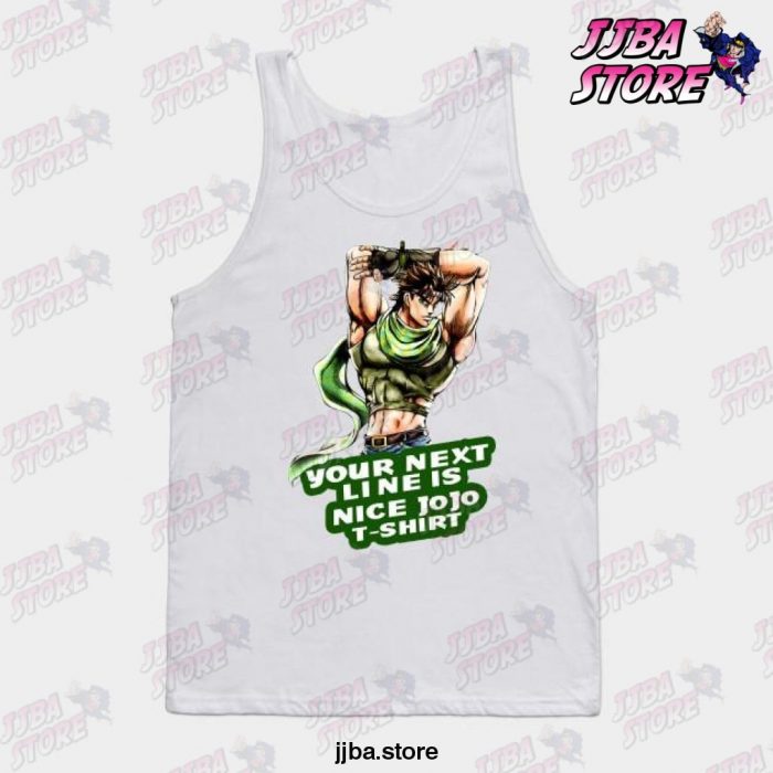 Nice Jojo Shirt Tank Top White / S