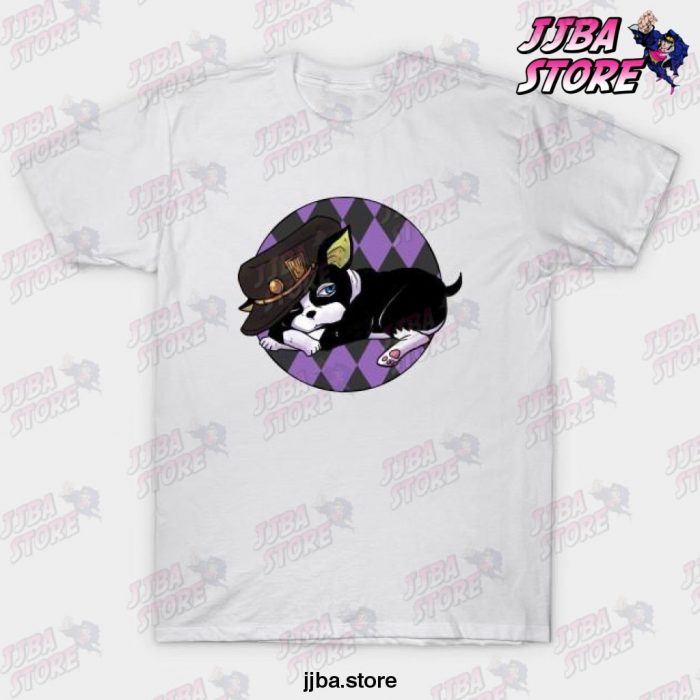 Ora Iggy Jojos Bizarre Adventure T-Shirt White / S