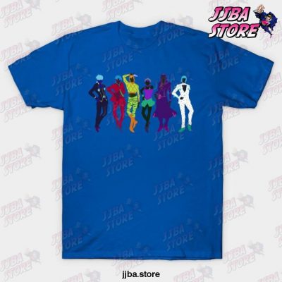 Passione Gang Jjba T-Shirt Blue / S