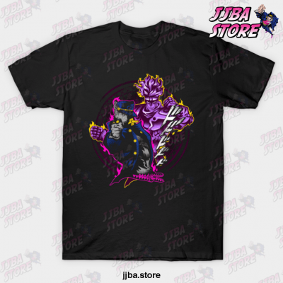 Plantinum Jotaro T-Shirt Black / S