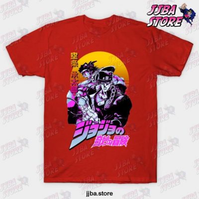 Unisex 2021 Jotaro Kujo T-Shirt Red / S