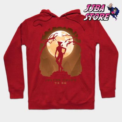 Jjba Jolyne Cujoh Shadow Hoodie Red / S