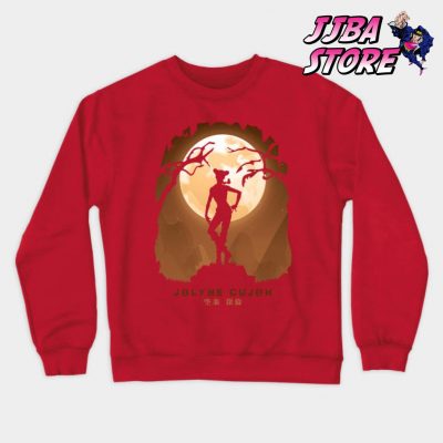 Jjba Jolyne Cujoh Shadow Sweatshirt Red / S