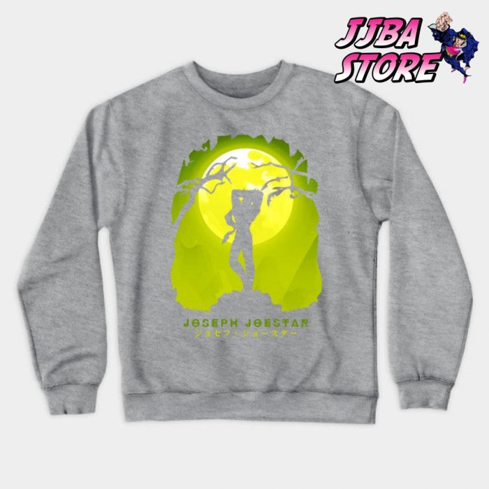 Jjba Joseph Joestar Shadow Sweatshirt Gray / S