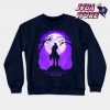 Jjba Jotaro Kujo Shadow Sweatshirt Navy Blue / S