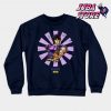 Jojo Bizarre Retro Japanese Sweatshirt Navy Blue / S