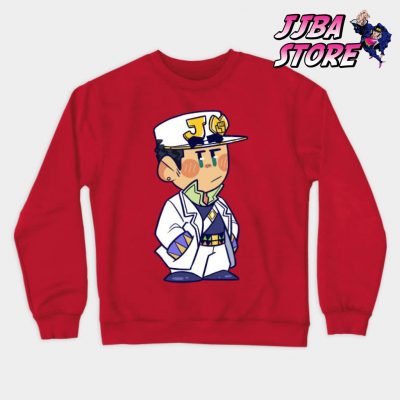 Jojos Chibi Jotaro Sweatshirt Red / S