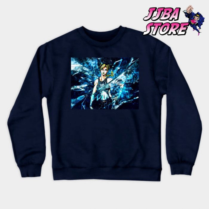 Jolyne Cujoh Sweatshirt Navy Blue / S