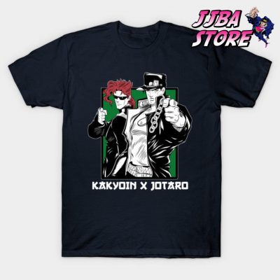 Jotaro Kujo T-Shirt Navy Blue / S