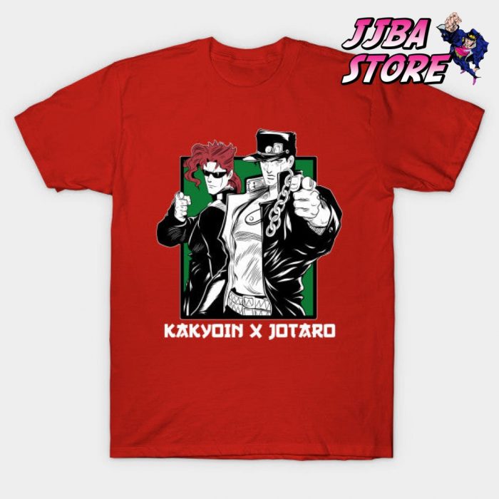 Jotaro Kujo T-Shirt Red / S