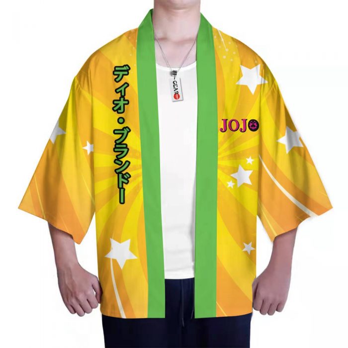 Dio Brando Kimono Shirts Anime JJBAs Merch Clothes