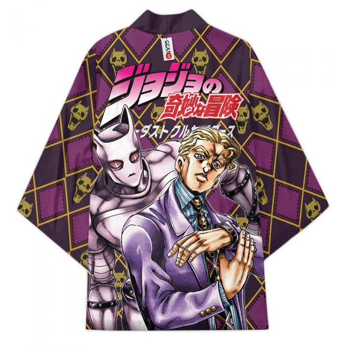 Yoshikage Kira Kimono Shirts Custom Anime JJBAs Merch Clothes