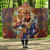 Giorno Giovanna Golden Wind Jojo's Bizarre Adventure Hooded Blanket