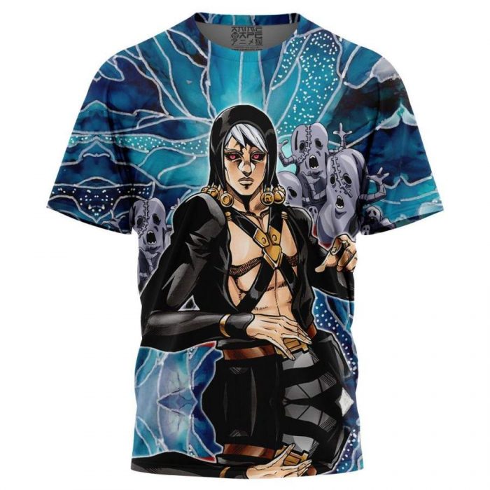 Risotto Nero Metallic Jojo's Bizarre Adventure T-Shirt