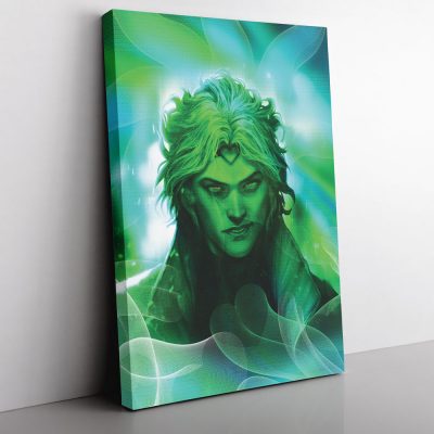 Trippy Auratic Dio Jojo’s Bizarre Adventure Canvas Print Wall Art