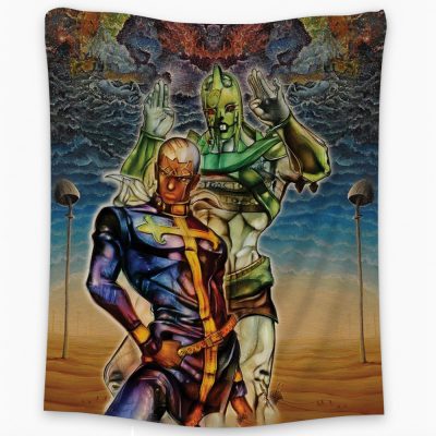 Trippy Enrico Pucci C-Moon Jojo’s Bizarre Adventure Tapestry