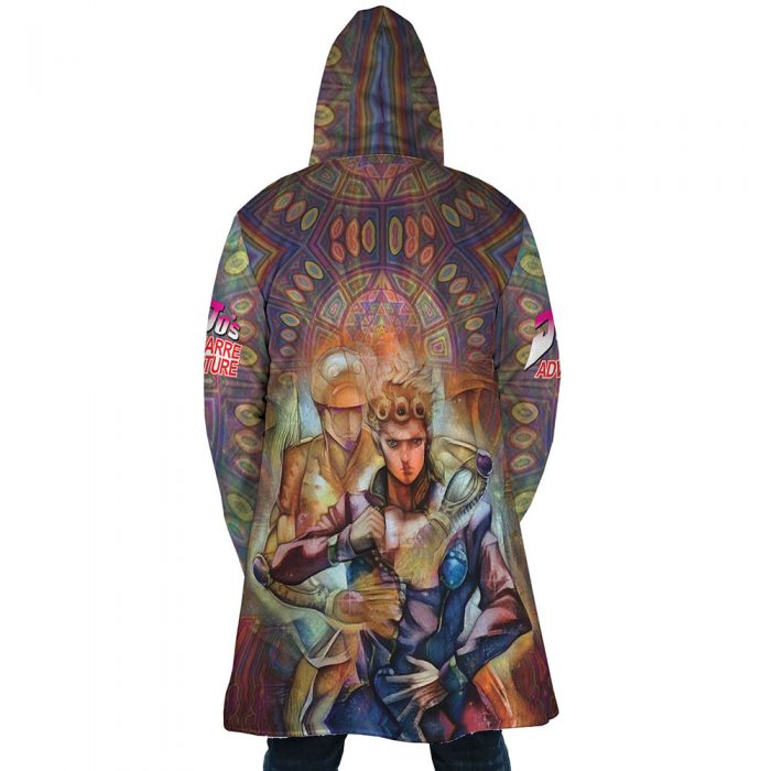 Trippy Giorno Giovanna Golden Wind Jojo’s Bizarre Adventure Dream Cloak Coat