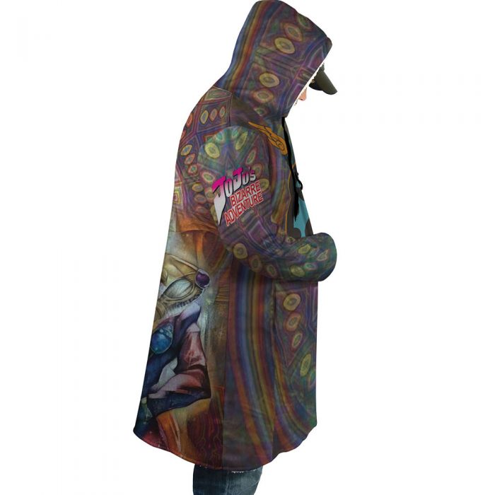 Trippy Giorno Giovanna Golden Wind Jojo’s Bizarre Adventure Dream Cloak Coat