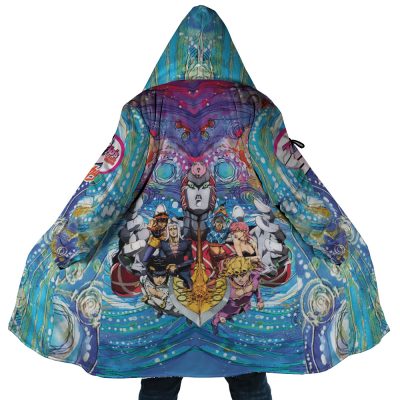 Trippy Golden Wind Squad Jojo’s Bizarre Adventure Dream Cloak Coat