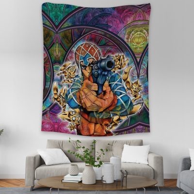 Trippy Guido Mista Six Bullets Jojo’s Bizarre Adventure Tapestry