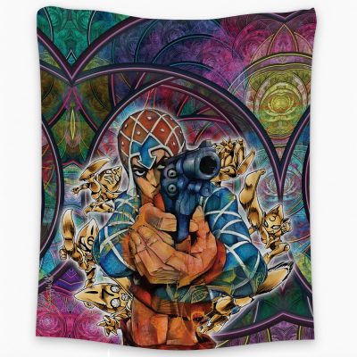 Trippy Guido Mista Six Bullets Jojo’s Bizarre Adventure Tapestry