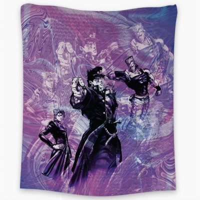 Trippy Lucid Stardust Jojo’s Bizarre Adventure Tapestry