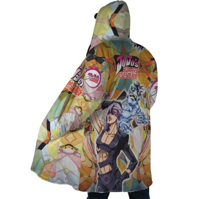 Trippy Melone Babyhead Jojo’s Bizarre Adventure Dream Cloak Coat