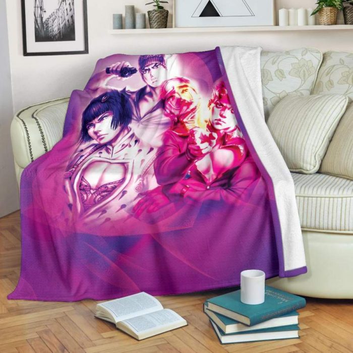 Lucid Golden Wind Jojo's Bizarre Adventure Blanket