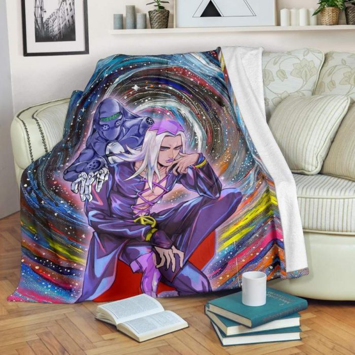 Leone Abbacchio Moody Jazz Jojo's Bizarre Adventure Blanket