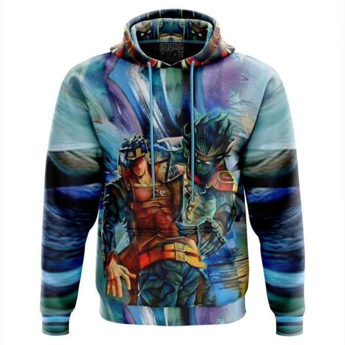 Jotaro Kujo Star Platinum Jojo's Bizarre Adventure Hoodie