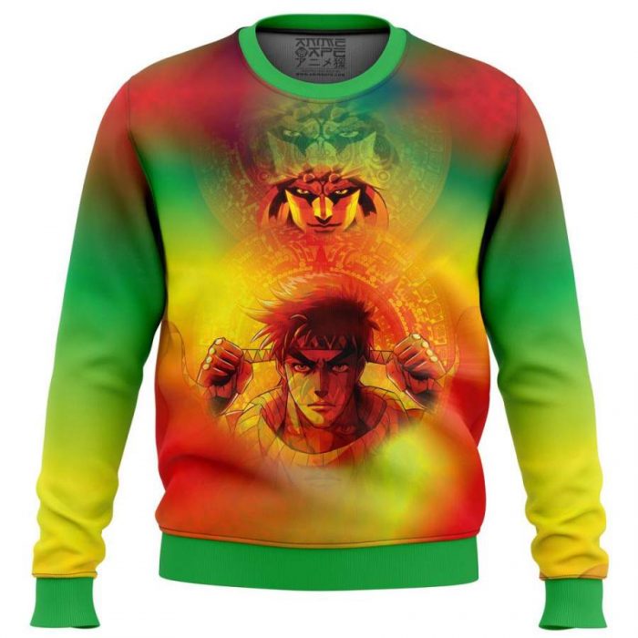 Vibing Battle Tendency Jojo's Bizarre Adventure Sweatshirt