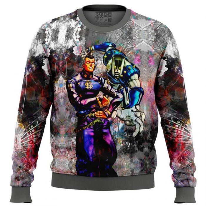 Okuyasu Nijimura The Hand Jojo's Bizarre Adventure Sweatshirt