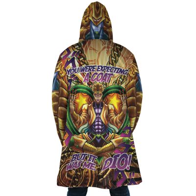 Trippy Medidating Dio It Was Me JoJo's Bizarre Adventure Dream Cloak Coat