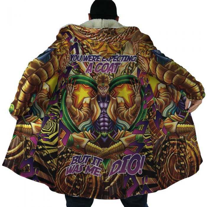 Trippy Medidating Dio It Was Me JoJo's Bizarre Adventure Dream Cloak Coat