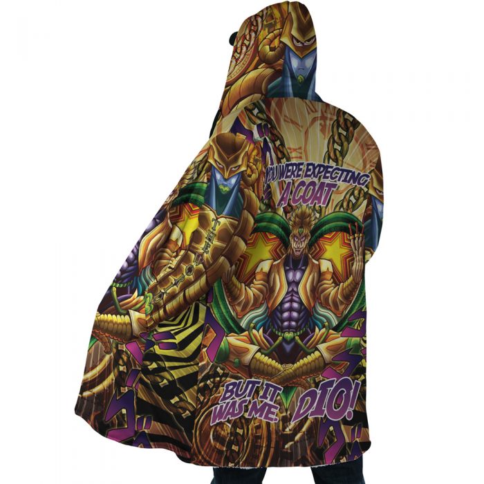 Trippy Medidating Dio It Was Me JoJo's Bizarre Adventure Dream Cloak Coat