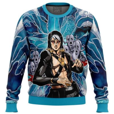 Risotto Nero Metallic Jojo's Bizarre Adventure Sweatshirt