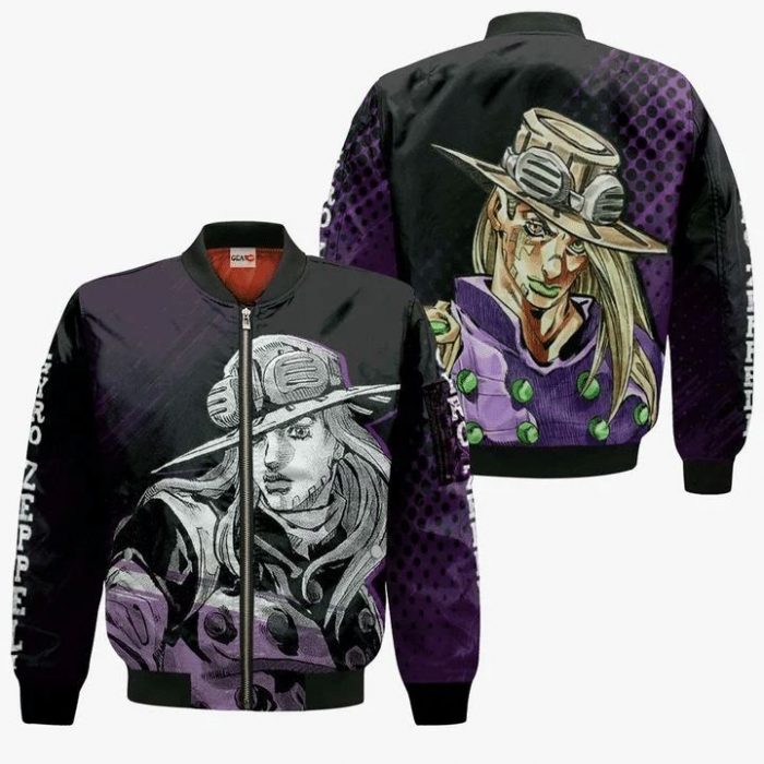 gyro zeppeli jojos bizarre adventure anime manga 3d bomber3ntkl - JJBA Store