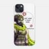 Jjba Joseph Joestar Wear A Mask Phone Case Official Cow Anime Merch