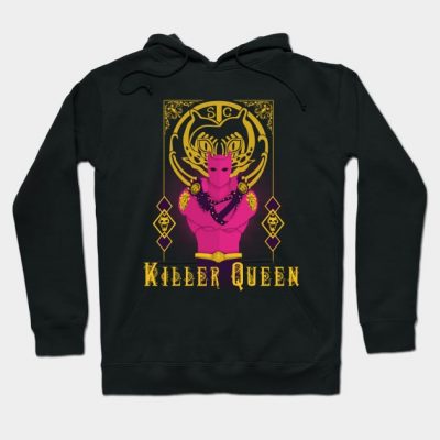 Deco Killer Queen Hoodie Official Cow Anime Merch