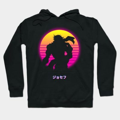 Joseph Joestar Retro Hoodie Official Cow Anime Merch