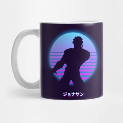 Jonathan Joestar Retro 80S Mug Official Cow Anime Merch