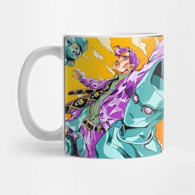 Kira And Killer Queen Mug Official Cow Anime Merch